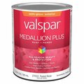 Valspar 1 qt. Medallion Acrylic Latex House Trim Paint & Primer, Pastel 028.0027002.005